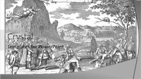  Presentation with engraving - PPT layouts enhanced with action-sphinx-jumps background and a light gray colored foreground