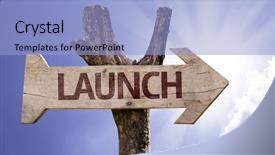  Presentation with launch - Slide set enhanced with medicinal herbs yellow flowers and seeds of marigold calendula officinalis background and a tawny brown colored foreground.