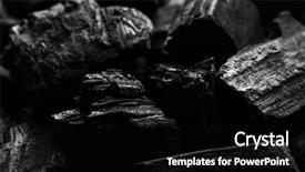  Presentation with charcoal - Audience pleasing presentation design consisting of abstract charcoal background backdrop and a black colored foreground