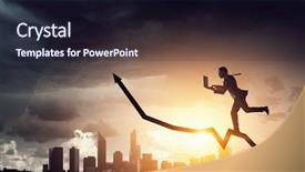  Presentation with active life - Slide set featuring stock market conceptual 3d - active life position mixed media background and a wine colored foreground