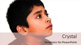  Presentation with television watching - PPT theme having active passive - handsome indian kid awestruck watching background and a lemonade colored foreground