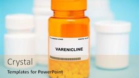  Presentation with substance - Slide deck with active-substance-used-to-help background and a yellow colored foreground