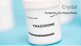  Presentation with substance - Presentation theme enhanced with active-substance-used-to-treat background and a  colored foreground