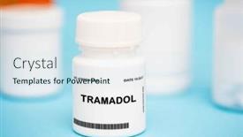  Presentation with substance - PPT theme featuring active-substance-used background and a sky blue colored foreground