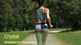  Presentation with complete - Colorful slide deck enhanced with activity completion - close up sexy ass athletic backdrop and a tawny brown colored foreground