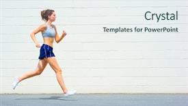  Presentation with complete - Audience pleasing PPT layouts consisting of activity completion - mature woman working backdrop and a sky blue colored foreground