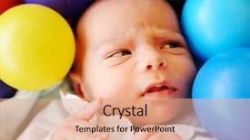  Presentation with old days - Presentation theme enhanced with activity recognition - newborn baby several days old background and a  colored foreground