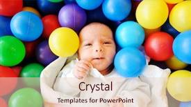  Presentation with new baby - Amazing slides having activity recognition - newborn baby several days old backdrop and a lemonade colored foreground