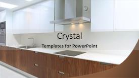  Presentation with white house - Cool new presentation with actual modern kitchen in white backdrop and a light gray colored foreground