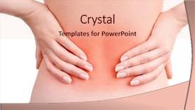  Presentation with acute - Cool new slide deck with acute inflammation - young girl with back pain backdrop and a lemonade colored foreground