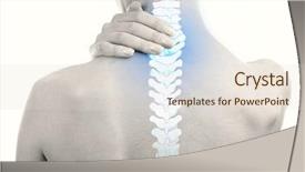  Presentation with acute - PPT layouts consisting of acute inflammation - young girl with back pain background and a lemonade colored foreground