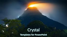  Presentation with sri lanka - Audience pleasing PPT theme consisting of mountain adam's peak sri backdrop and a wine colored foreground