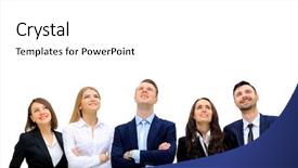  Presentation with men women are equal - Beautiful theme featuring add education - portrait of many men backdrop and a  colored foreground