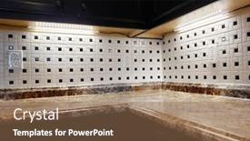  Presentation with kitchen cabinet - Colorful theme enhanced with add-on-under-cabinet-lighting backdrop and a coral colored foreground