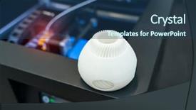  Presentation with industrial revolution - Cool new slide deck with technology 4 0 industrial revolution backdrop and a ocean colored foreground