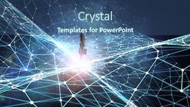  Presentation with social - Slides enhanced with addicted-to-social-nets background and a ocean colored foreground