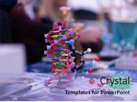Addition Abstract Models Printed By 3d PPT template 61 | CrystalGraphics