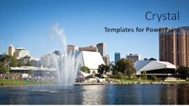  Presentation with symphony orchestra - Colorful PPT layouts enhanced with adelaide-february-28-adelaide-skyline backdrop and a light blue colored foreground