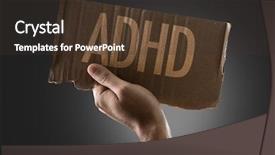  Presentation with adhd - PPT layouts enhanced with adhd background and a tawny brown colored foreground