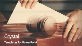  Presentation with court - Cool new theme with adjournment - lawyer in court law concept backdrop and a tawny brown colored foreground