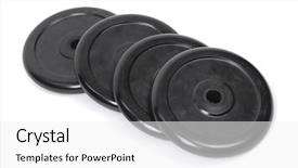  Presentation with weight - Beautiful presentation theme featuring adjuster - professional weight plates of adjustable backdrop and a  colored foreground