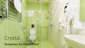  Presentation with green hotel - Amazing presentation having adler-russia-july-22-2014 backdrop and a mint green colored foreground