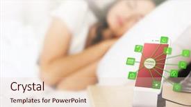  Presentation with smart home automation engineering - Audience pleasing presentation design consisting of admin intelligence - smart home control concept smart backdrop and a lemonade colored foreground