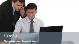  Presentation with administrative assistant - Cool new presentation theme with cereal mills in castilian landscape with very old architecture backdrop and a light blue colored foreground