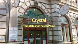  Presentation with administrative assistant - Amazing presentation theme having administrative medical assistant - bundessozialamt vienna main entrance backdrop and a  colored foreground