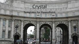 Presentation with england - Slide deck enhanced with admiralty arch london england background and a light gray colored foreground