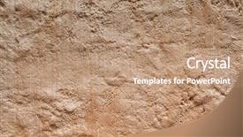  Presentation with texture steel sheet rust corrosion - PPT theme featuring adobe - ancient rustic red moroccan stucco background and a coral colored foreground