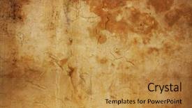  Presentation with texture - Slides enhanced with adobe - old wall texture background background and a gold colored foreground