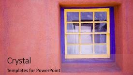  Presentation with tucson - Audience pleasing slide set consisting of adobe colors - colorful southwestern architecture in tucson backdrop and a coral colored foreground