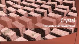  Presentation with restoration - Presentation theme featuring adobe production for the restoration background and a red colored foreground