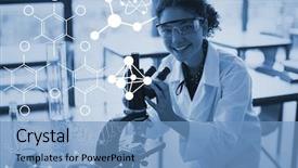  Presentation with adolescent development - Theme having adolescent development - illustration of chemical formulas background and a teal colored foreground
