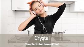  Presentation with nutrition - Amazing theme having adolescence nutrition - attractive young girl is posing backdrop and a light gray colored foreground