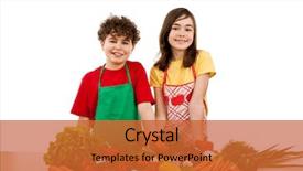  Presentation with adolescence kids - Amazing slides having adolescence nutrition - healthy eating - kids backdrop and a red colored foreground