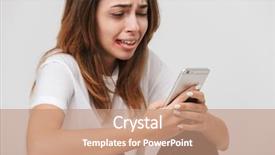  Presentation with wounds - Slide deck consisting of adolescent trauma - abused scared woman with wounds background and a coral colored foreground