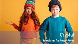  Presentation with children at camp - Cool new presentation with adorable adoloscence - photo of two confused little backdrop and a ocean colored foreground