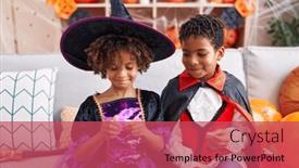  Presentation with african american - PPT layouts consisting of adorable-african-american-boy background and a red colored foreground