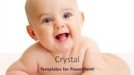  Presentation with baby - Cool new theme with adorable-baby-boy-lying-isolated backdrop and a coral colored foreground