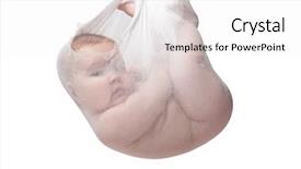  Presentation with baby jesus christmas rustic isolated - Audience pleasing theme consisting of adorable baby in a bundle backdrop and a  colored foreground