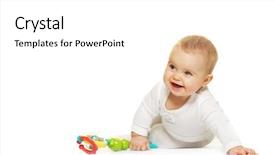  Presentation with baby jesus christmas rustic isolated - Colorful presentation theme enhanced with adorable baby isolated on white backdrop and a white colored foreground