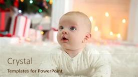  Presentation with baby christmas - 