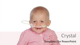  Presentation with disease - Slide set having adorable-baby-with-a-headscarf background and a lemonade colored foreground