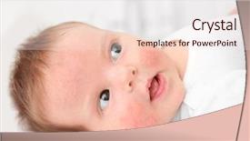  Presentation with allergy - Amazing theme having adorable baby with skin allergy backdrop and a sky blue colored foreground