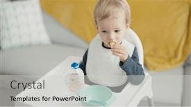  Presentation with toddler eating - 