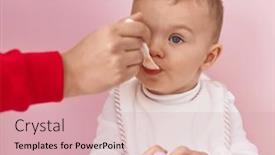  Presentation with toddler eating - 