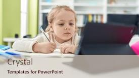  Presentation with student writing - 