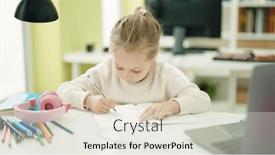  Presentation with student writing - 